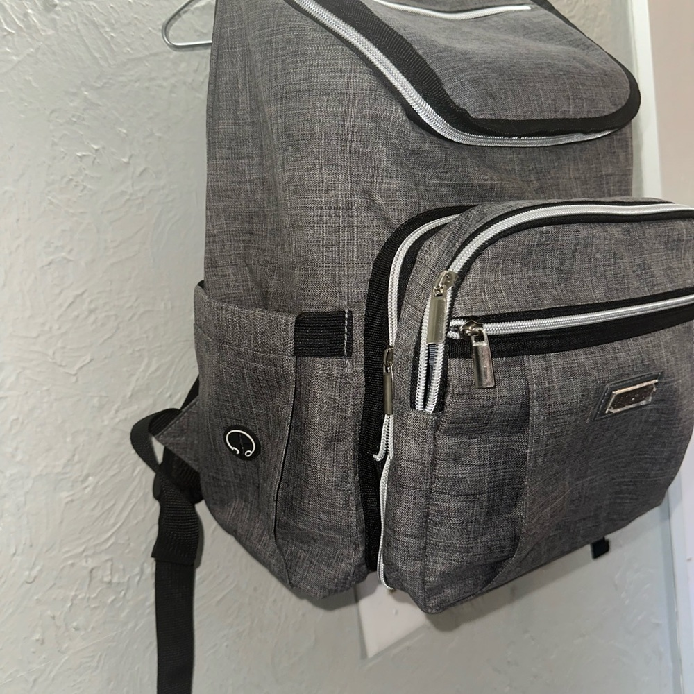 EUC! Two-in-One Dog Travel Backpack - Gray - Picture 12 of 12
